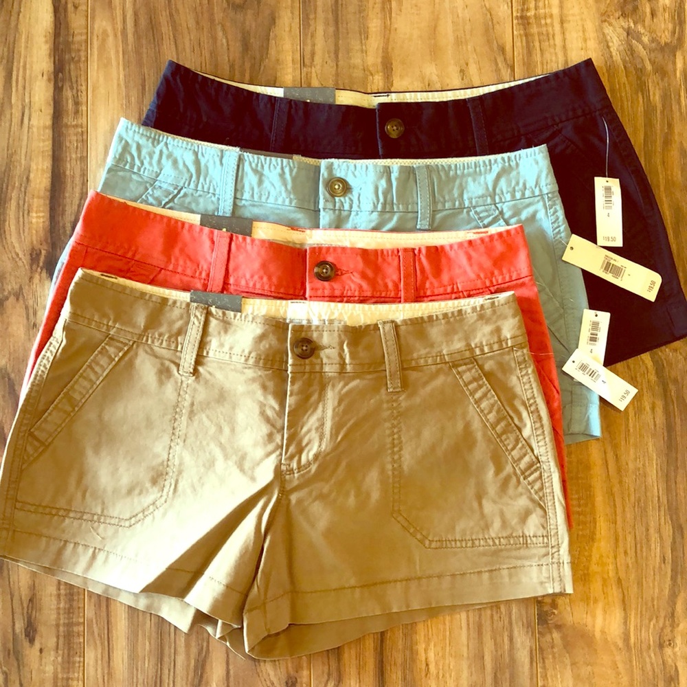 4 pair of Old Navy Lowest Rise Shorts Size 4